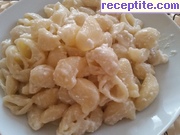 снимка 1 към рецепта Запържени макарони със сирене