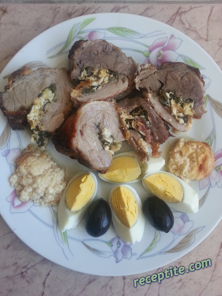 Снимки към Роле от свински пържоли