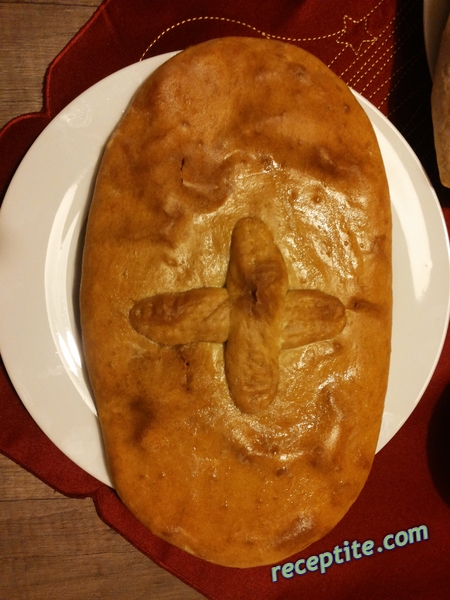 Снимки към Содената питка на мама