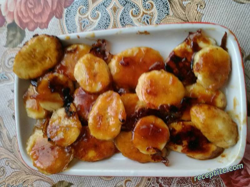 Снимки към Бананови кръгчета в карамел