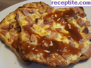 снимка 5 към рецепта Топли сандвичи с яйца, сирене и колбас