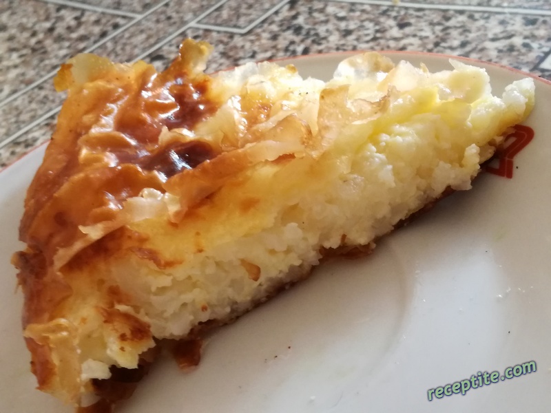 Снимки към Бърза родопска баница на тиган - 2 в 1