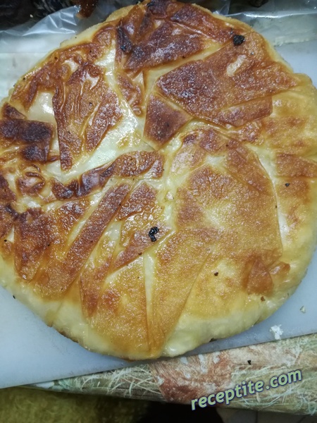 Снимки към Бърза родопска баница на тиган - 2 в 1