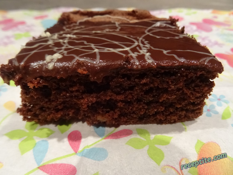 Снимки към Браунис - шоколадов десерт (Brownies)