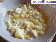 снимка 1 към рецепта Супа от домашна кокошка и субпродукти с ориз