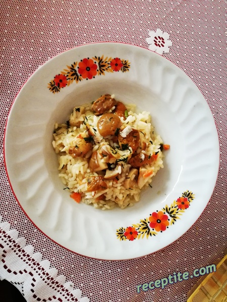 Снимки към Ризото с манатарки *На едро*