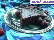 снимка 4 към рецепта Шоколадов сладкиш без яйца