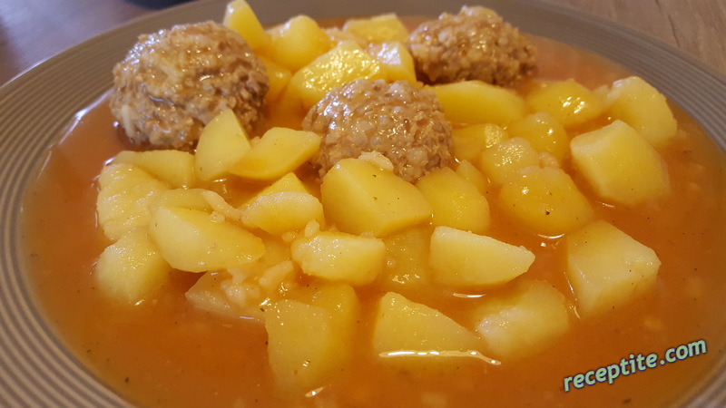 Снимки към Вкусна манджичка с кюфтета