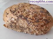 снимка 1 към рецепта Пълнозърнест хляб със семена