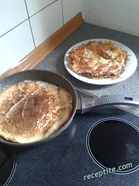 Снимки към Палачинки с кисело мляко