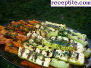 снимка 8 към рецепта Зеленчуци на тиган скара