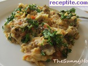 снимка 1 към рецепта Poqui Poqui - бъркани яйца с печен патладжан