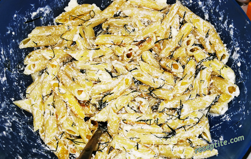Снимки към Макарони с копър
