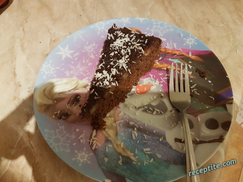 Снимки към Кекс с шоколад, банан и ром