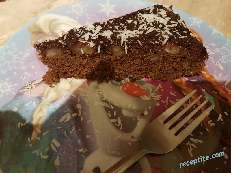 Снимки към Кекс с шоколад, банан и ром