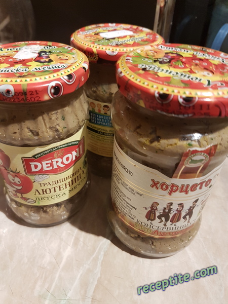 Снимки към Домашен пастет от пилешки дробчета