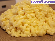 снимка 4 към рецепта Макарони със сирене и захар *Закуска*