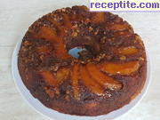 снимка 2 към рецепта Плодово кекс-изкушение с праскови