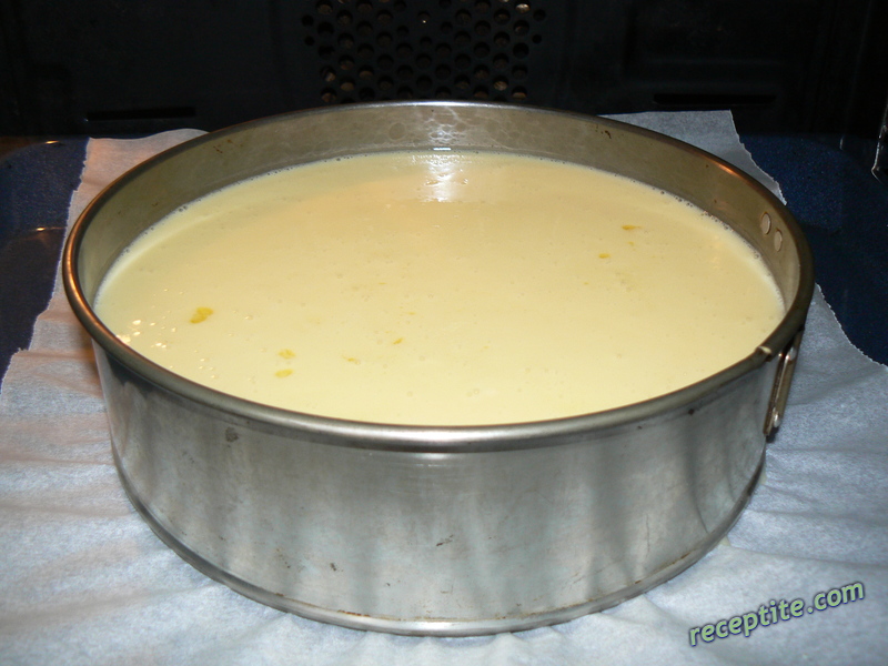 Снимки към Чийзкейк с бял шоколад