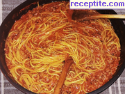 Спагети с босилек *Болонезе*