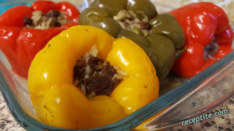 Снимки към Пълнени камби с ориз и кайма