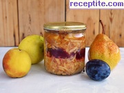 снимка 1 към рецепта Сладко от настъргани плодове