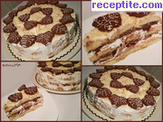 снимка 37 към рецепта Домашна торта с бишкоти