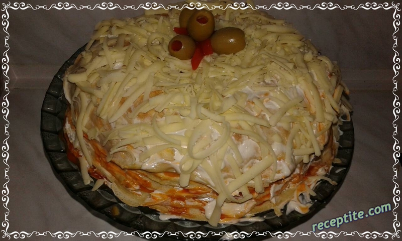 Снимки към Рошава палачинкова торта