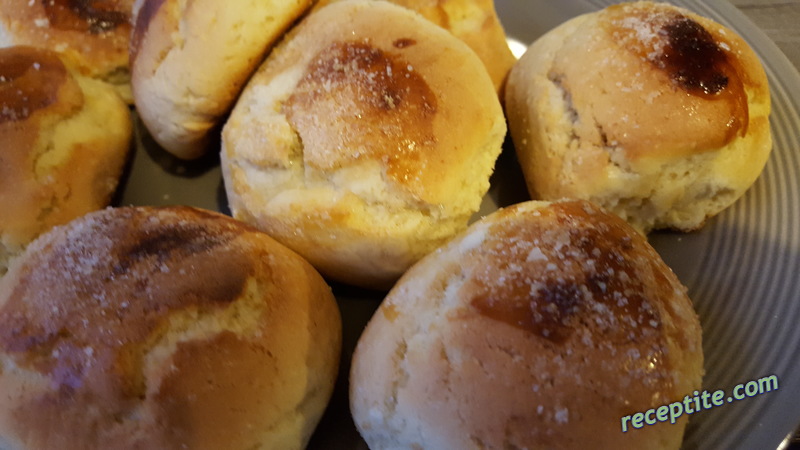 Снимки към Курабийки с локум