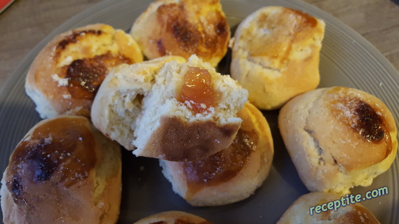 Снимки към Курабийки с локум