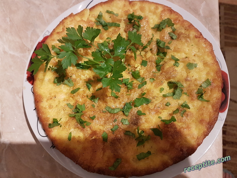 Снимки към Печен омлет