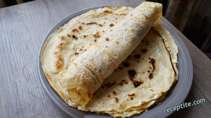 Снимки към Палачинки с вода