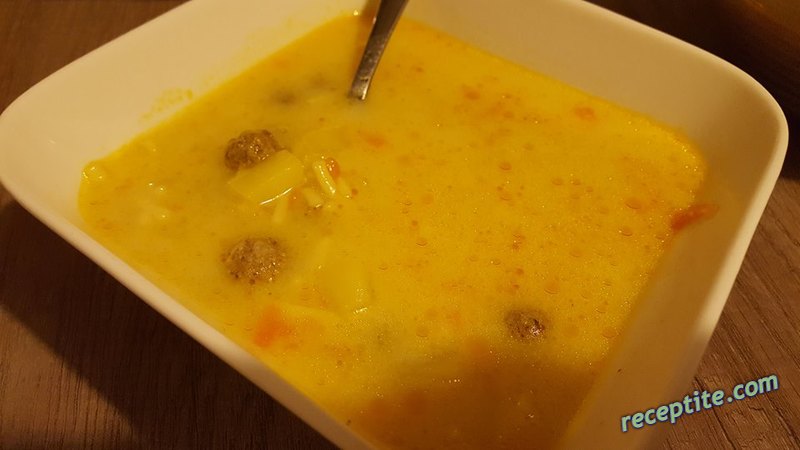 Снимки към Супа топчета на Лоресита