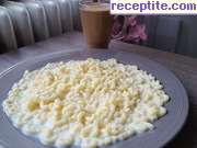 снимка 1 към рецепта Макаронена закуска с мляко