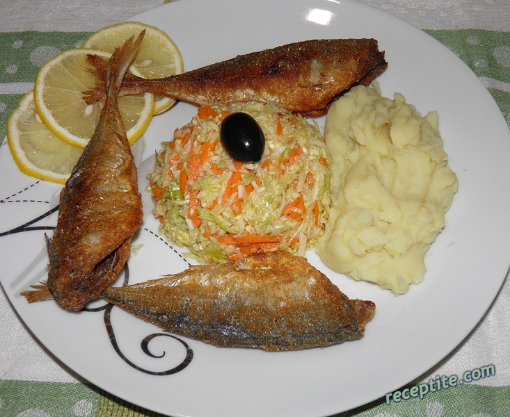 Снимки към Пържен маринован сафрид