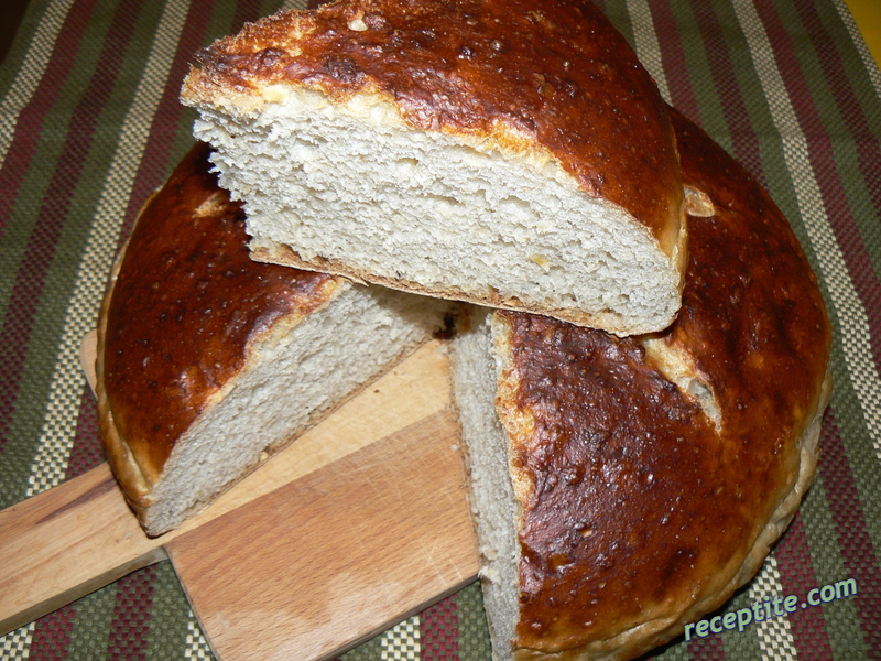 Снимки към Хляб с ябълки и овесени ядки