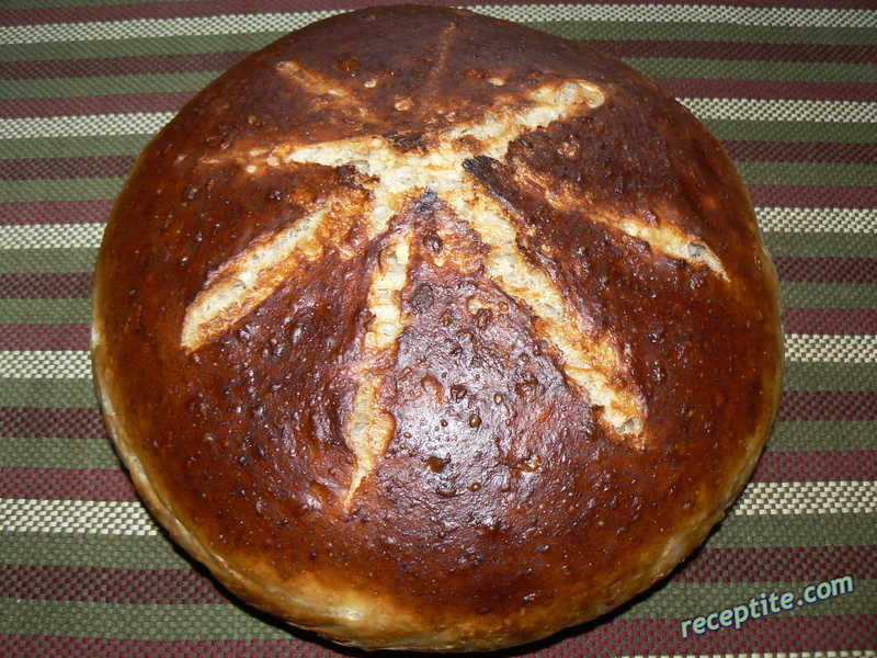 Снимки към Хляб с ябълки и овесени ядки