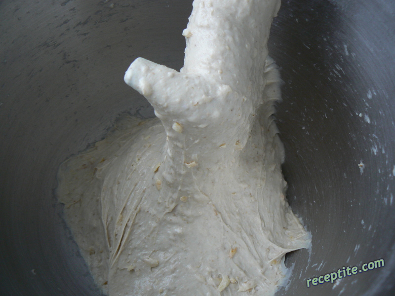 Снимки към Хляб с ябълки и овесени ядки