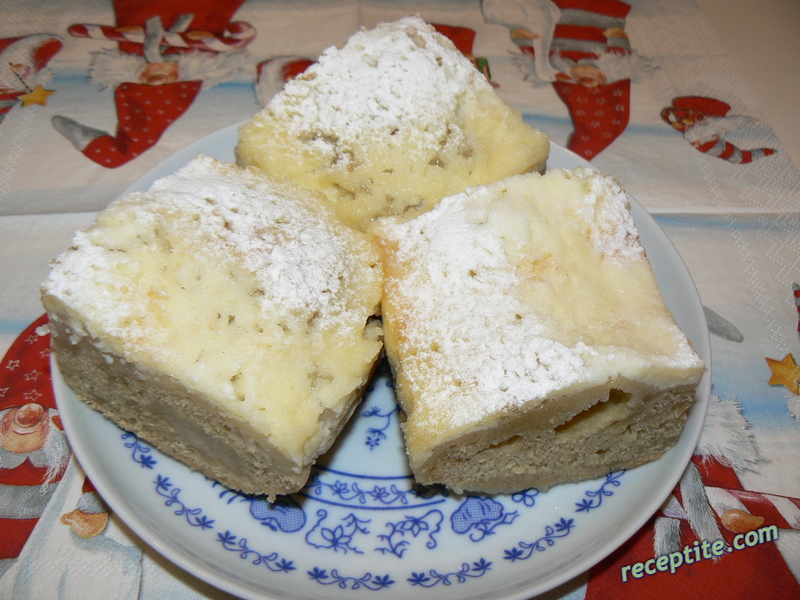 Снимки към Захарен пирог със закваска