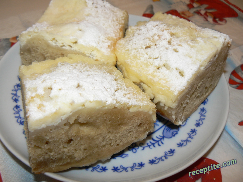 Снимки към Захарен пирог със закваска