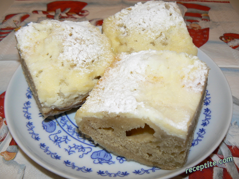 Снимки към Захарен пирог със закваска