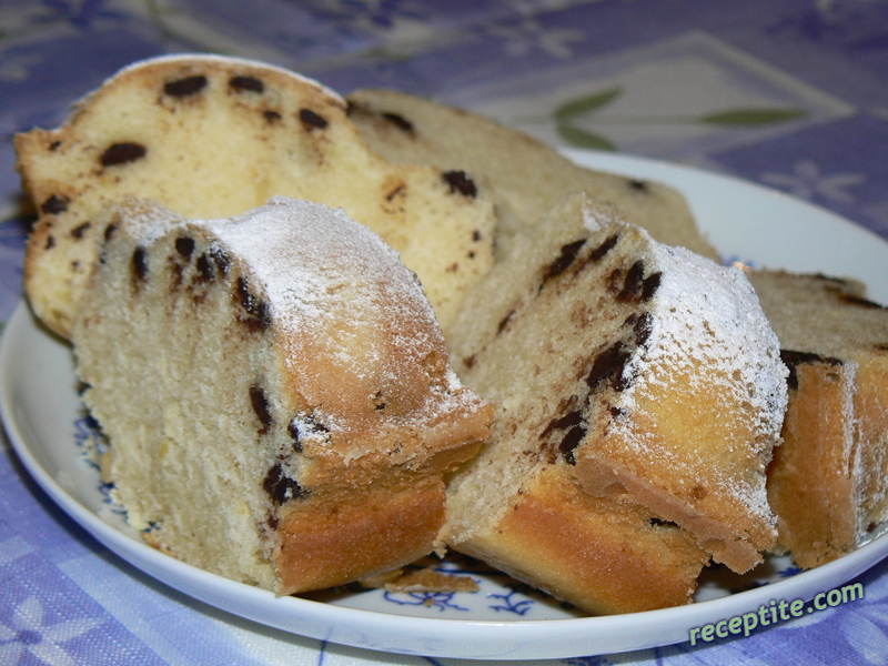 Снимки към Сладкиш с маскарпоне и парченца шоколад