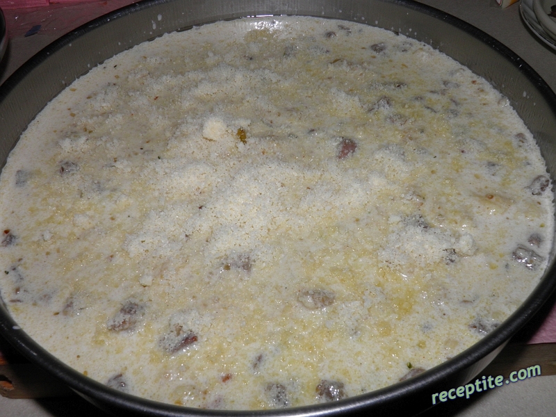 Снимки към Полента с панчета (Pancetta)