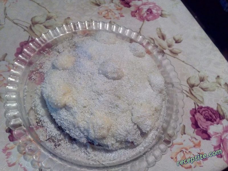 Снимки към Сиропиран сладкиш Рафаело