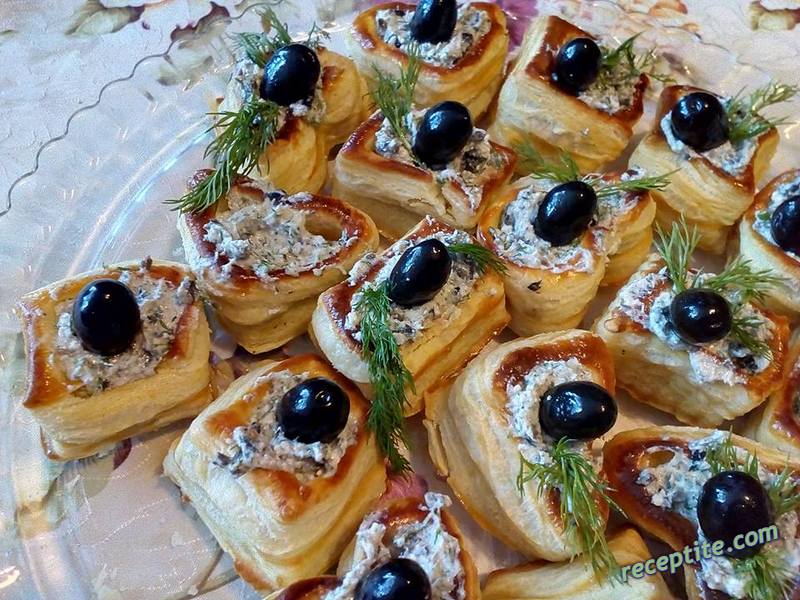Снимки към Бутер кошнички с различна форма и с плънка