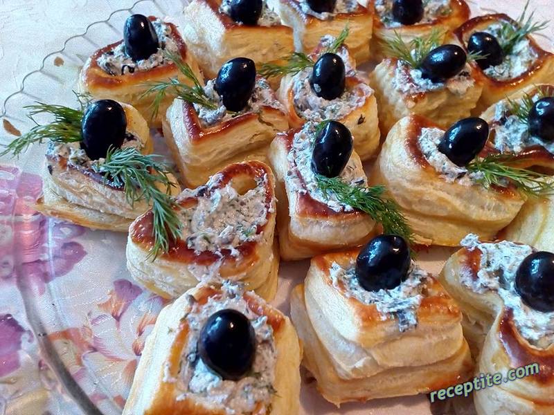 Снимки към Бутер кошнички с различна форма и с плънка