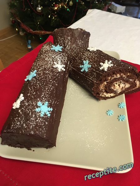Снимки към Коледно пънче (Yule log)