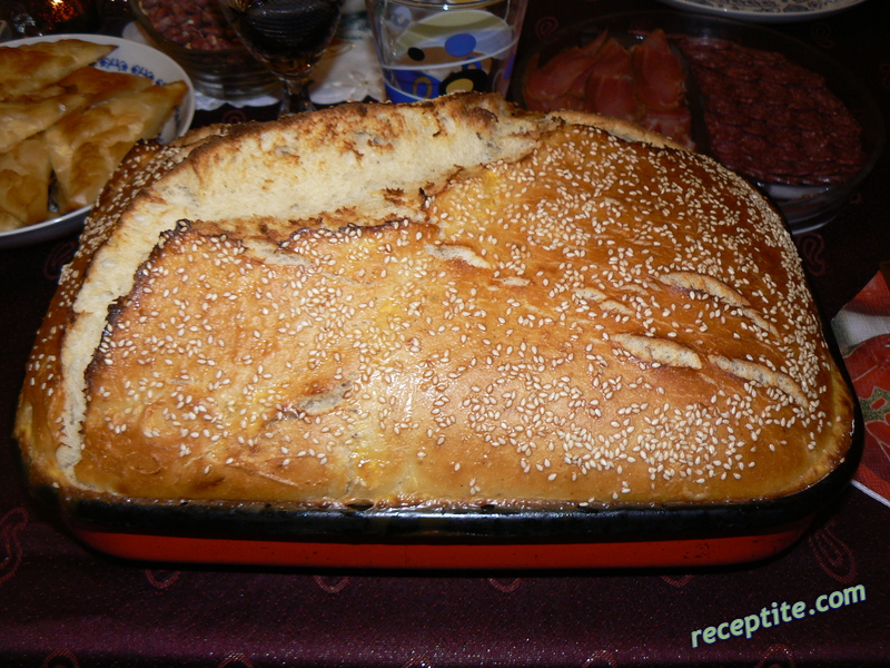 Снимки към Картофен хляб без месене