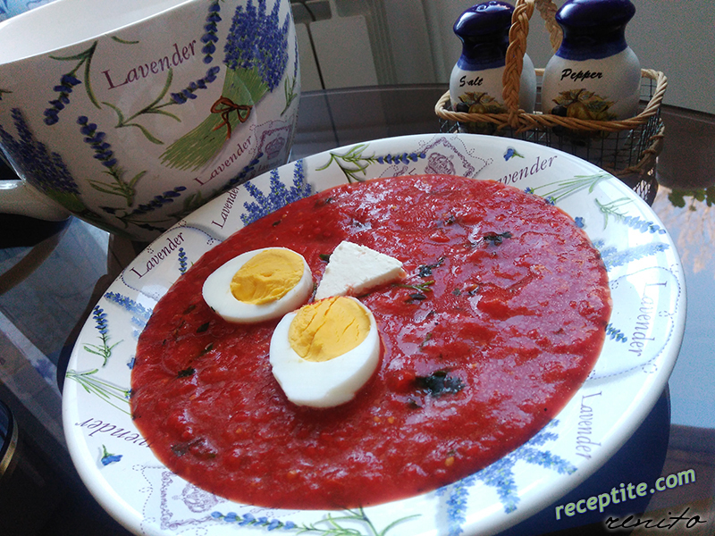 Снимки към Лятна доматена супа