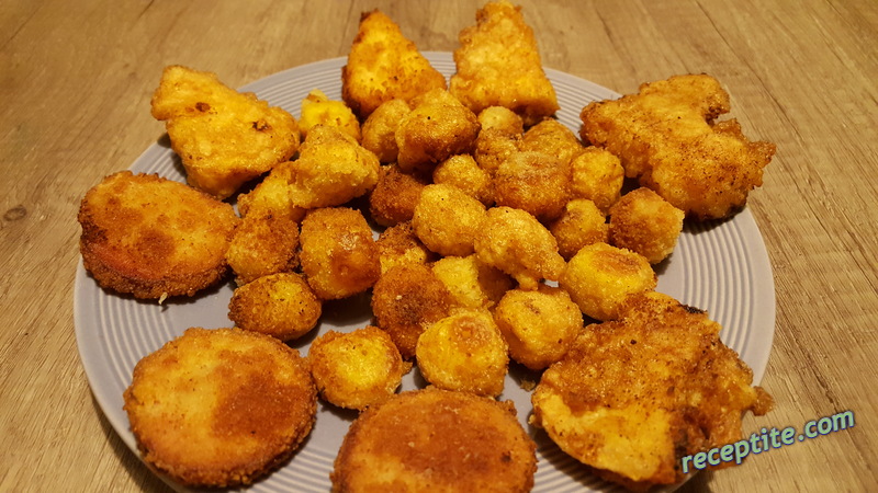 Снимки към Печени панирани картофи